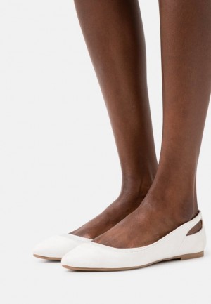Dámské Baleríny Anna Field Ballet Pumps Bílé | ZAFW-68590