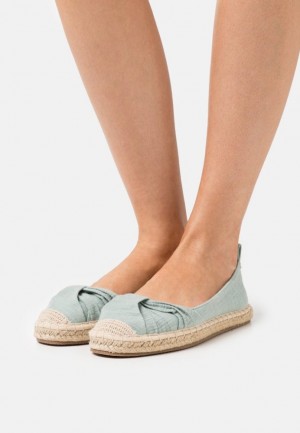 Dámské Baleríny Anna Field Espadrilles Mátově Zelená | MHRC-70298
