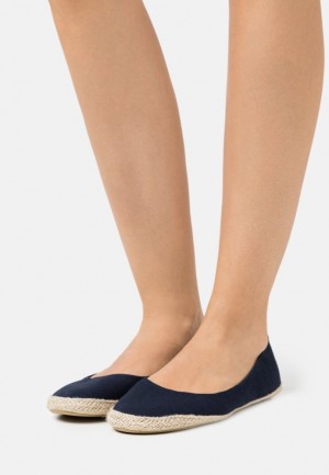 Dámské Baleríny Anna Field Espadrilles Tmavě Blankyt | LPRM-34268