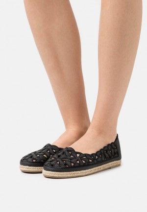 Dámské Baleríny Anna Field Espadrilles Černé | LWRU-85407