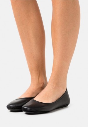 Dámské Baleríny Anna Field Læder Ballet Pumps Černé | ZHVP-09358