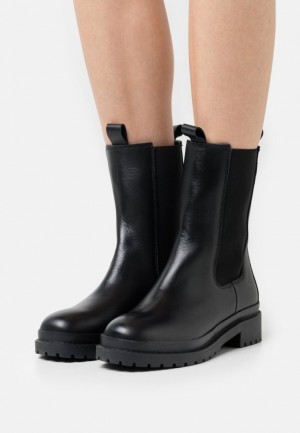 Dámské Boty Anna Field Boots Černé | WKMF-58170