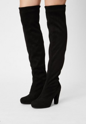 Dámské Boty Anna Field High Podpatku Boots Černé | BAKQ-84265