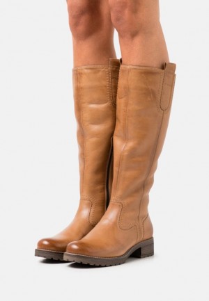 Dámské Boty Anna Field Læder Boots Hnědé | ECAU-68459