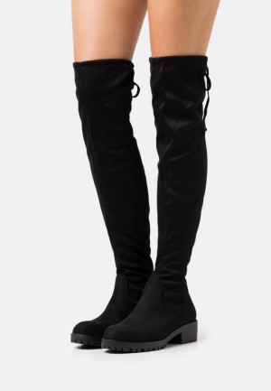 Dámské Boty Anna Field Over The Knee Boots Černé | YWTR-28645