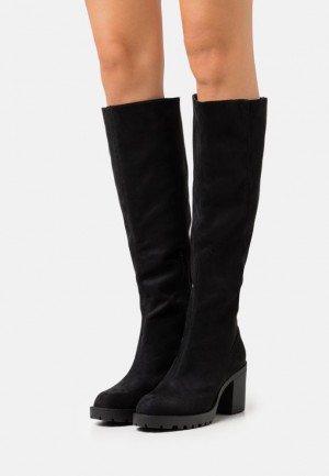 Dámské Boty Anna Field Over The Knee Boots Černé | KSTG-69834