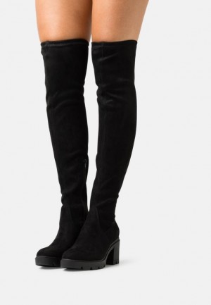 Dámské Boty Anna Field Over The Knee Boots Černé | TVNE-93824