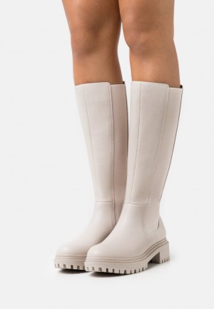 Dámské Boty Anna Field Platformy Boots Bílé | AVRJ-36584