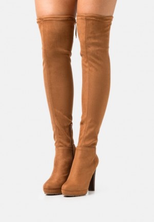 Dámské Boty Anna Field Platformy Boots Hnědé | SEBL-63794
