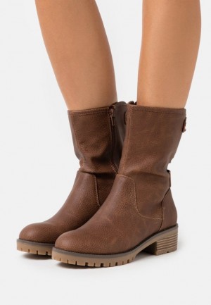 Dámské Boty Anna Field Zimní Boot Boots Hnědé | IOVD-76054