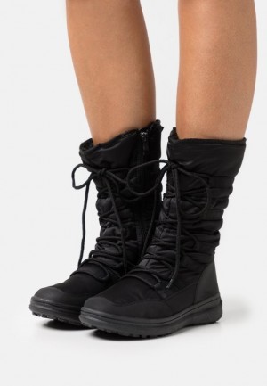 Dámské Boty Anna Field Zimní Boots Snow Boots Černé | OVRB-41305