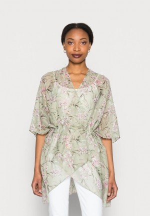 Dámské Kabát Anna Field Summer Jacket Mátově Zelená | ZQJK-31894