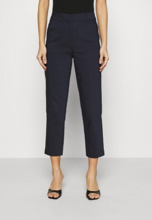 Dámské Kalhoty Anna Field Chinos Tmavě Blankyt | AJBU-39847