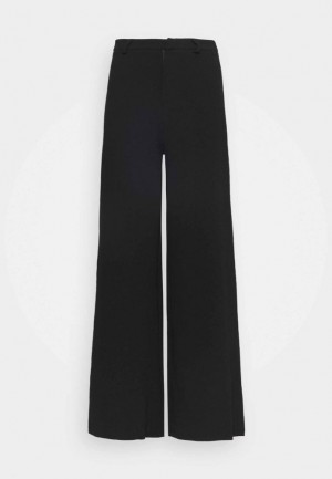 Dámské Kalhoty Anna Field Flared Leg Business Trousers Trousers Černé | TACK-79538