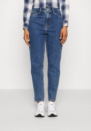 Dámské Kalhoty Anna Field Jeans Hubená Fit Blankyt | CSVM-62107