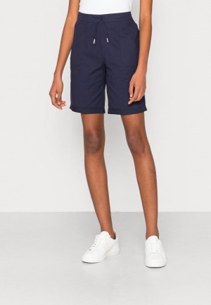Dámské Kalhoty Anna Field Shorts Tmavě Blankyt | YKWP-01638
