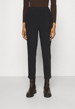 Dámské Kalhoty Anna Field Smart Jogger Trousers Černé | MDXT-74561