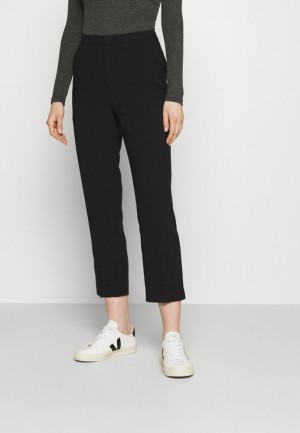 Dámské Kalhoty Anna Field Trousers Tmavě Blankyt | TWDC-41930