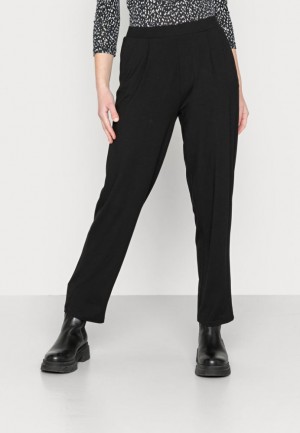 Dámské Kalhoty Anna Field Trousers Černé | JDLB-10349