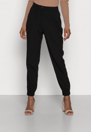 Dámské Kalhoty Anna Field Woven Jogger Tracksuit Bottoms Černé | UJGW-20743