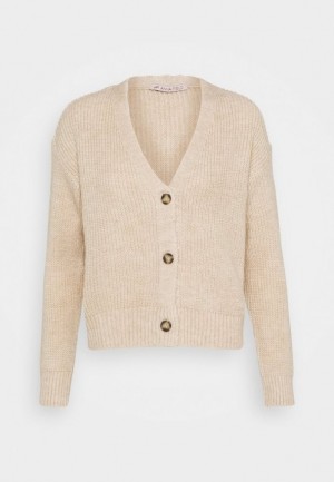 Dámské Kardigan Anna Field Cardigan Béžový | NXIT-95176