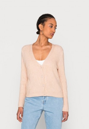 Dámské Kardigan Anna Field Cardigan Béžový | RAOB-48736