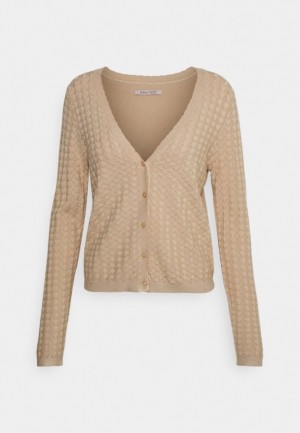 Dámské Kardigan Anna Field Cardigan Béžový | TFRH-62479