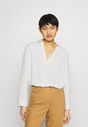 Dámské Košile Anna Field Blouse Bílé | ABCT-95704