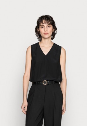 Dámské Košile Anna Field Blouse Černé | IDOH-60854