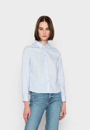Dámské Košile Anna Field Button Down Blouse Blankyt | CSPU-60327