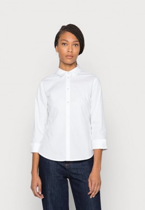 Dámské Košile Anna Field Button Down Blouse Bílé | WXAK-39501