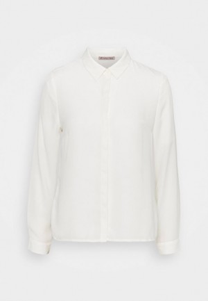 Dámské Košile Anna Field Button Down Blouse Bílé | QFMR-17265