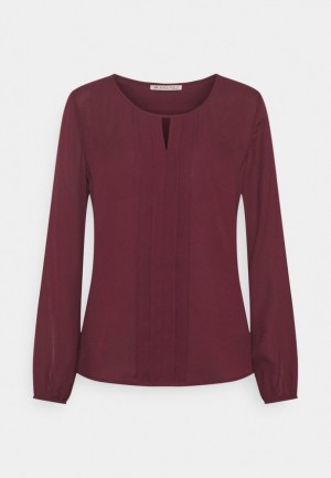 Dámské Košile Anna Field Long Sleeved Top Vínové | QZBX-82413