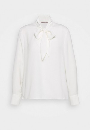 Dámské Košile Anna Field Pussy Bow Blouse Blouse Bílé | IPRN-48902