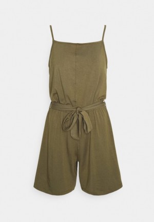 Dámské Kombinéza Anna Field Jumpsuit Hnědožlutý | DSMV-21847