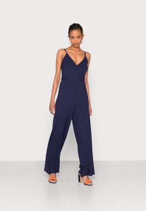 Dámské Kombinéza Anna Field Jumpsuit Tmavě Blankyt | PHMJ-61958