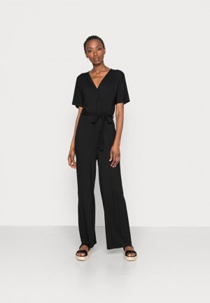 Dámské Kombinéza Anna Field Jumpsuit Černé | HSKX-18970