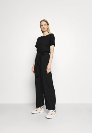 Dámské Kombinéza Anna Field Jumpsuit Černé | NFJP-39142