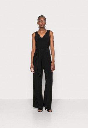 Dámské Kombinéza Anna Field Jumpsuit Černé | OTPM-82163