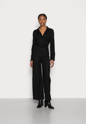 Dámské Kombinéza Anna Field Jumpsuit Černé | WQFU-74509