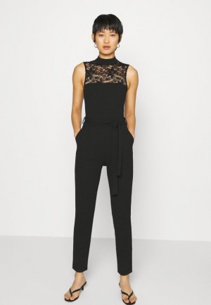 Dámské Kombinéza Anna Field Jumpsuit Černé | YHOF-58617