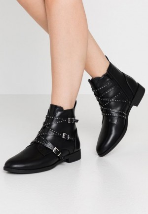 Dámské Kotníkové Boty Anna Field Ankle Boots Černé | OHBR-36415