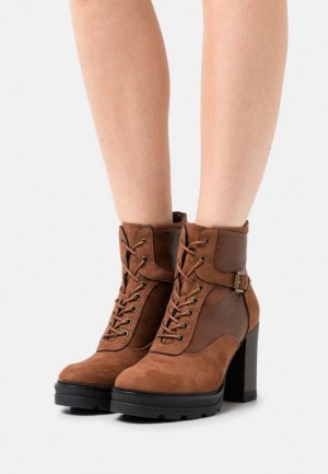 Dámské Kotníkové Boty Anna Field Ankle Boots Hnědé | LOSD-68257