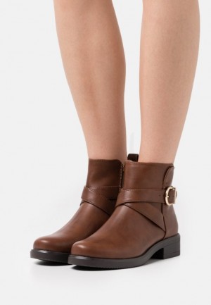 Dámské Kotníkové Boty Anna Field Ankle Boots Hnědé | YNGO-38195