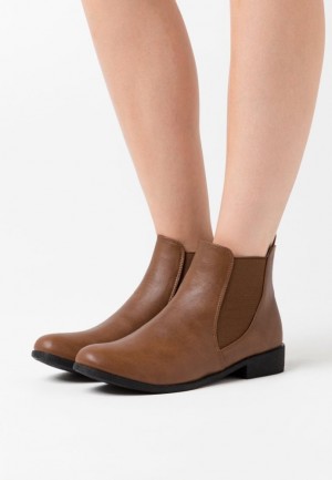 Dámské Kotníkové Boty Anna Field Ankle Boots Hnědé | IWOD-57132