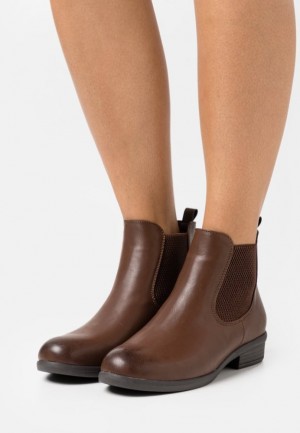Dámské Kotníkové Boty Anna Field Ankle Boots Hnědé | AJDB-54019