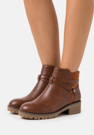 Dámské Kotníkové Boty Anna Field Classic Ankle Boots Hnědé | BICT-05729