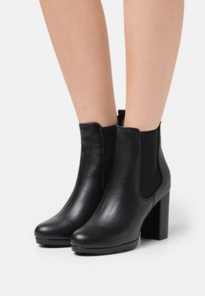 Dámské Kotníkové Boty Anna Field High Podpatku Ankle Boots Černé | YJLP-73296