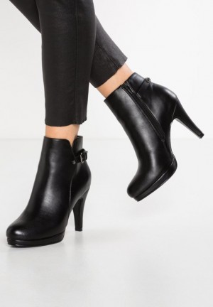 Dámské Kotníkové Boty Anna Field High Podpatku Ankle Boots Černé | XONT-54790