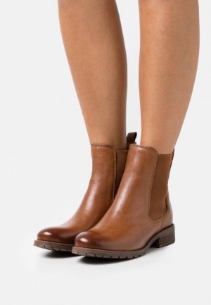 Dámské Kotníkové Boty Anna Field Læder Classic Ankle Boots Hnědé | OWUK-42386